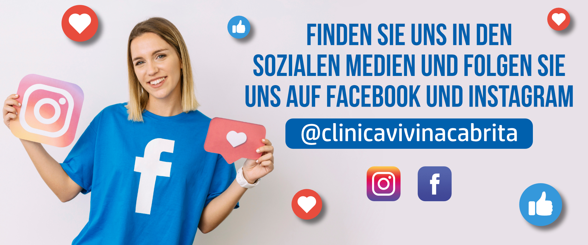 sozialen Medien | Clinica Vivina Cabrita
